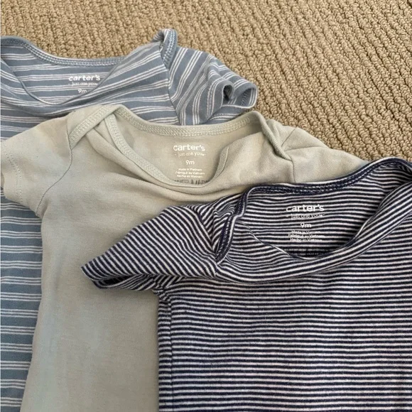 Lot of 9m Baby Boy Clothing - Onesies, Pajamas, Shorts & More - Picture 3 of 11